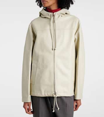 Oversize-Lederjacke | Bottega Veneta