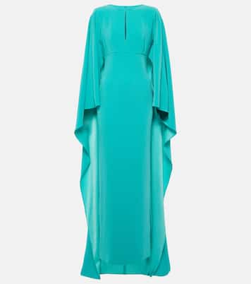 Cutout crêpe satin gown | Roland Mouret