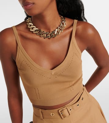 Tank top cropped de punto | Max Mara