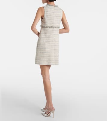 Embellished tweed minidress | Valentino