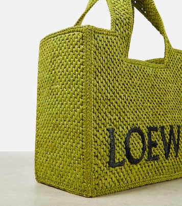 Cabas Paula’s Ibiza Font Small en raphia | Loewe