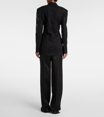 Giacca da smoking in pizzo guipure | Saint Laurent