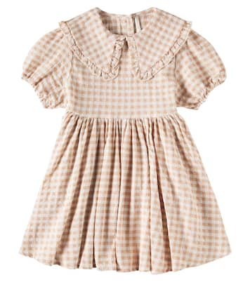 Abito Camille in cotone a quadri | Rylee + Cru