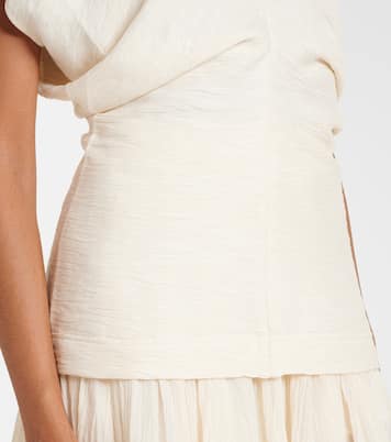 Top con ruches | Toteme