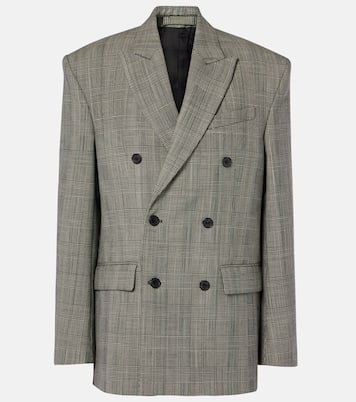 Prince of Wales checked wool blazer | Wardrobe.NYC