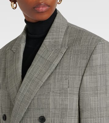 Prince of Wales checked wool blazer | Wardrobe.NYC