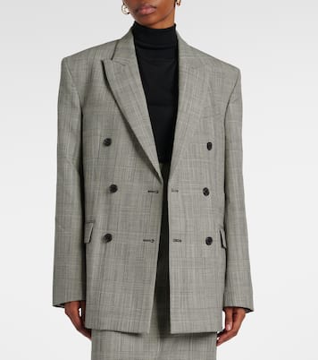 Prince of Wales checked wool blazer | Wardrobe.NYC