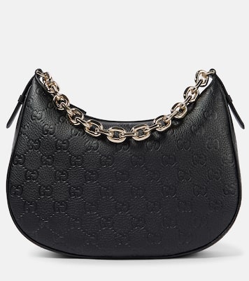 Schultertasche GG Medium aus Leder | Gucci