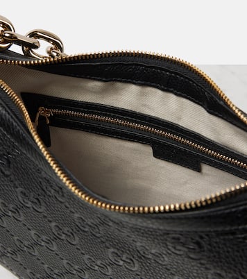 Schultertasche GG Medium aus Leder | Gucci