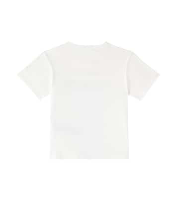 Camiseta de jersey de algodón estampada | Gucci Kids