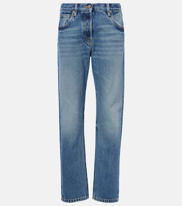 Jeans regular a vita media | Prada