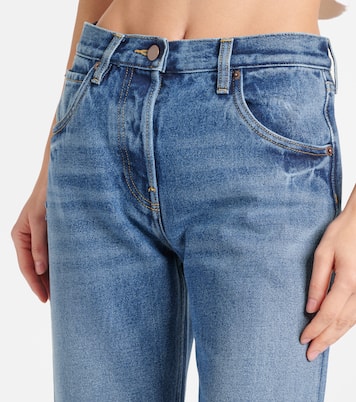 Jeans regular a vita media | Prada