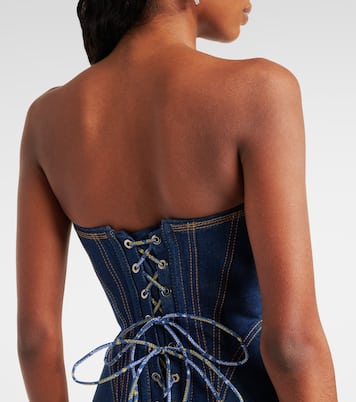 Denim corset  | Vivienne Westwood