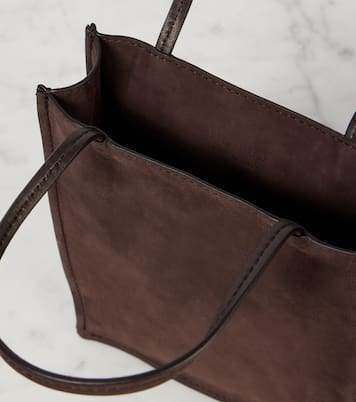 Tote To Go Small aus Veloursleder | The Row