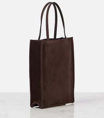 Tote To Go Small aus Veloursleder | The Row