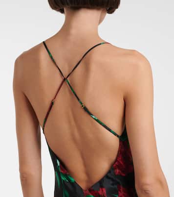Robe longue Isla à fleurs | Alexandra Miro