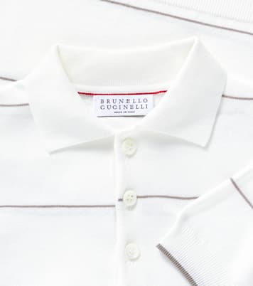 Polo in jersey di cotone | Brunello Cucinelli Kids