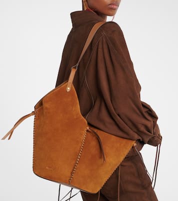 Borsa a spalla Tampa in suede | Isabel Marant