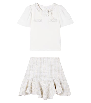 Set top et jupe en tweed | Patachou