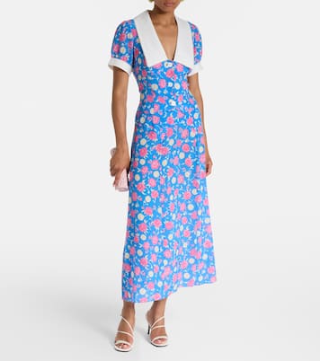 Blouse Zinia en soie à fleurs | Rixo