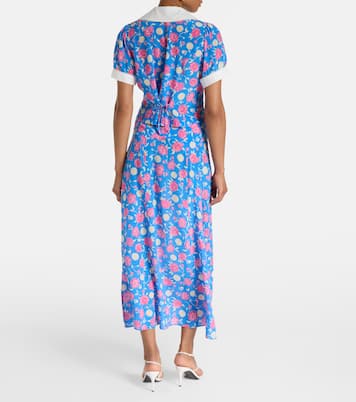 Blouse Zinia en soie à fleurs | Rixo