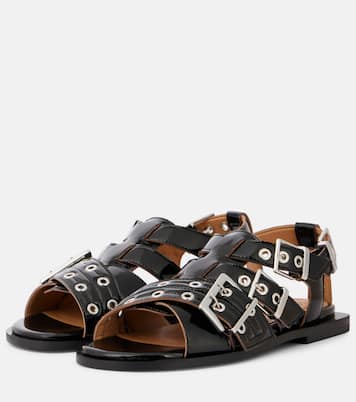 Sandalias con hebilla | Ganni