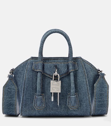 Sac Antigona Toy Lock en jean | Givenchy
