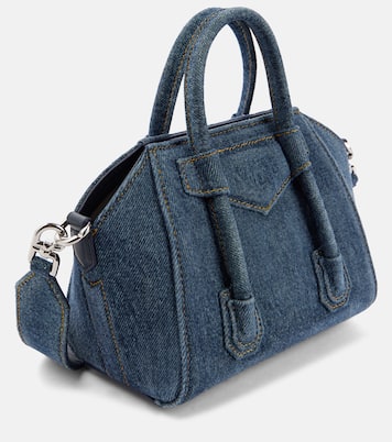 Sac Antigona Toy Lock en jean | Givenchy