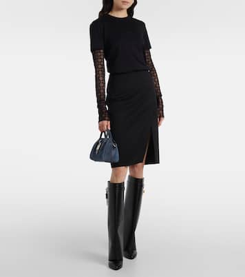 Sac Antigona Toy Lock en jean | Givenchy