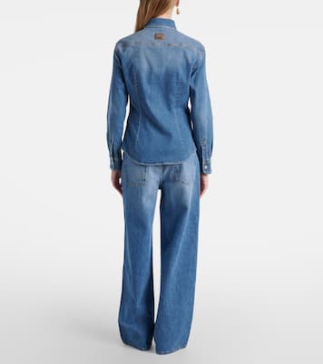 Washed denim shirt | Dolce&Gabbana