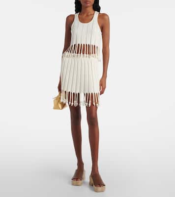 Top raccourci Paula's Ibiza en coton à ornements  | Loewe
