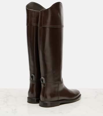 Bottes Monili en cuir | Brunello Cucinelli