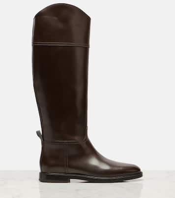 Bottes Monili en cuir | Brunello Cucinelli