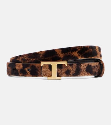 Cintura in pelle con logo | Tod's