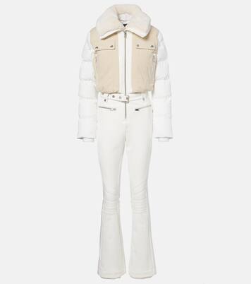 Karei corduroy-trimmed ski suit | Fusalp