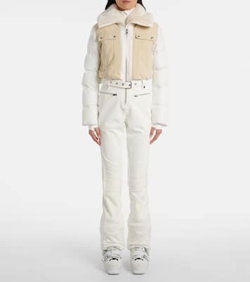 Karei corduroy-trimmed ski suit | Fusalp