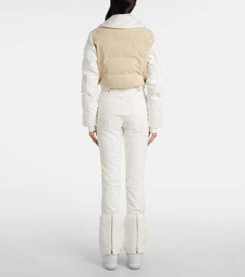 Karei corduroy-trimmed ski suit | Fusalp