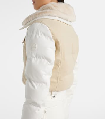 Karei corduroy-trimmed ski suit | Fusalp