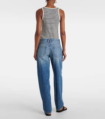 Jackson low-rise wide-leg jeans | Slvrlake