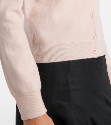 Cardigan Four Stitches in lana vergine | Maison Margiela