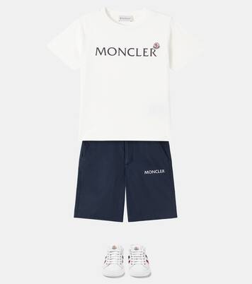 Logo cotton T-shirt | Moncler Enfant