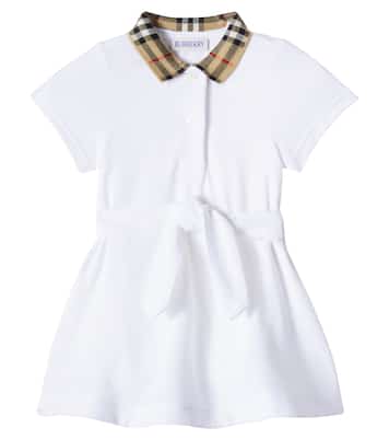 Bebé - vestido de algodón con Burberry Check | Burberry Kids