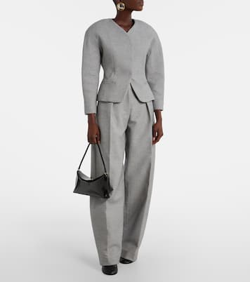 Ovalo cotton and wool jacket | Jacquemus