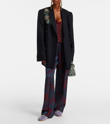Baskets en daim et cuir | Dries Van Noten