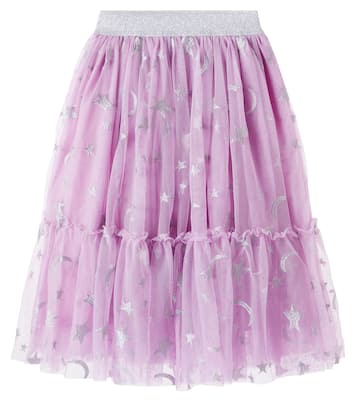 Bestickter Rock aus Tüll | Stella McCartney Kids