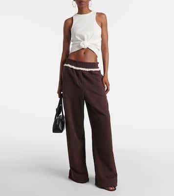 Cotton jersey sweatpants | Magda Butrym