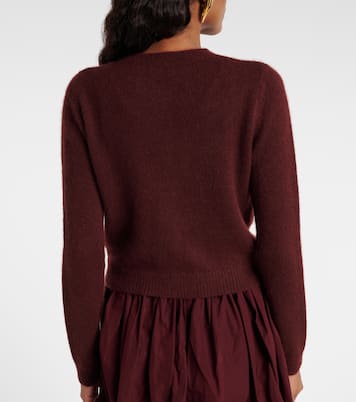 Verzierter Cardigan aus Kaschmir und Baumwolle | Shushu/Tong