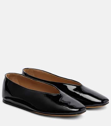 Regency patent leather ballet flats | Le Monde Béryl