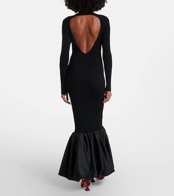 Maxikleid aus Rippstrick | Rotate