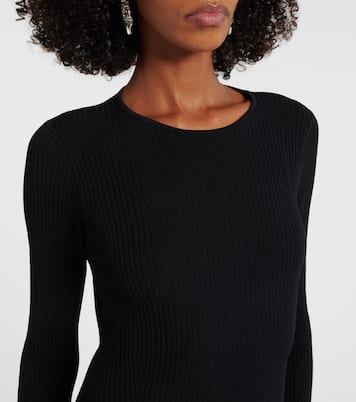 Maxikleid aus Rippstrick | Rotate